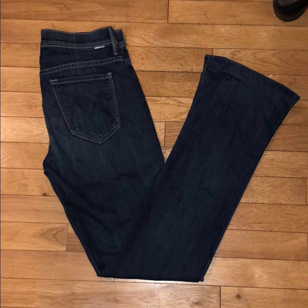 Mother bootcut jeans pants bottoms